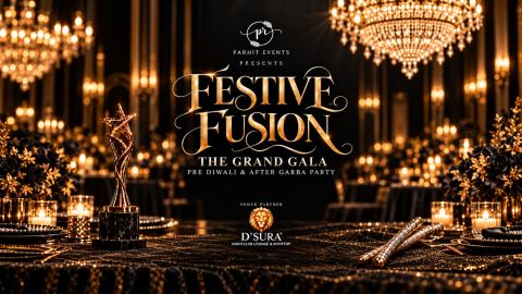 Poster: Festive Fusion: The Grand Gala — D’Sura | Jaipur, D Sura | Chitrakoot, Oct 31