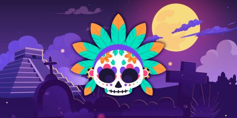 Cartel: Día de Muertos 2026, 3 Museos (Museo de Historia Mexicana, Museo del Noreste, Museo del Palacio), 1 nov