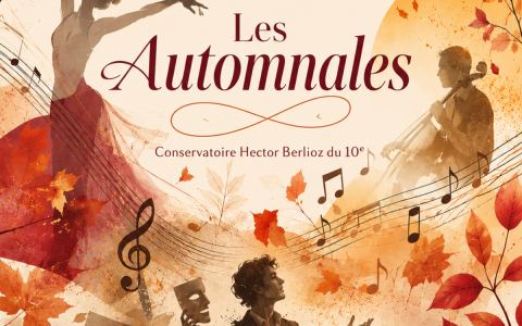 Affiche : Les Automnales du 10e, Conservatoire municipal Hector Berlioz, 1 sept.