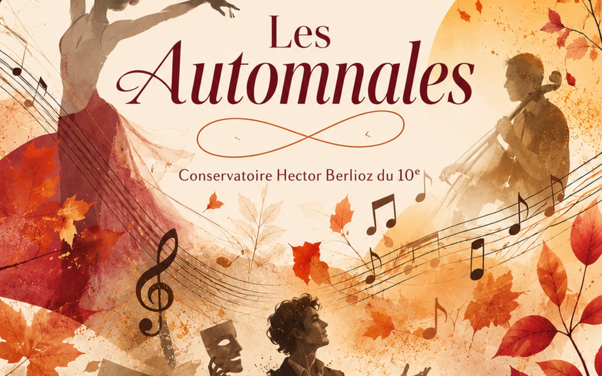 Poster: Les Automnales du 10e, Conservatoire municipal Hector Berlioz, Tuesday, September 1