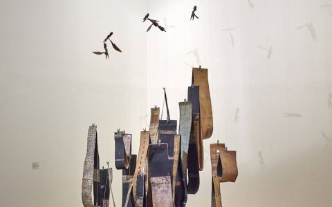 Affiche : I Telman nwè ki i blé (Si noir que cela en devient bleu), Palais de Tokyo, 21 oct.