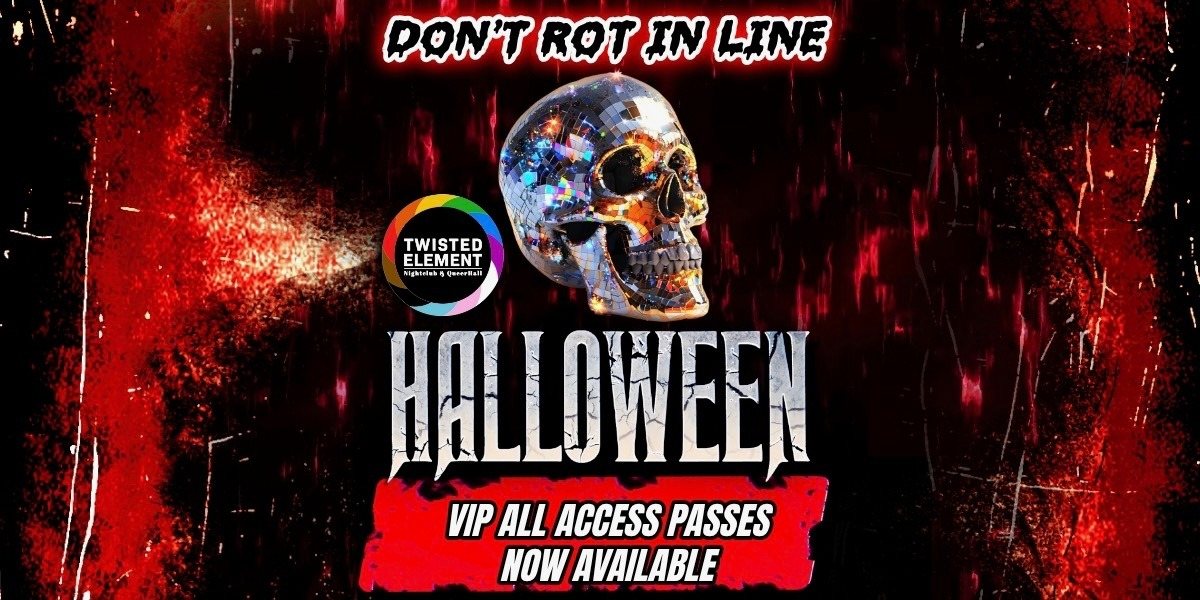 Poster: HALLOWEEN WEEKEND ALL ACCESS VIP PASS