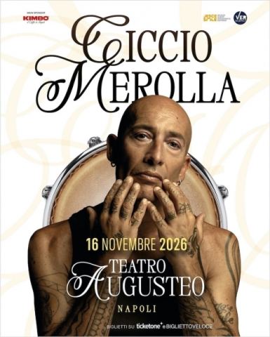Locandina: Ciccio Merolla, Teatro Augusteo, 16 nov