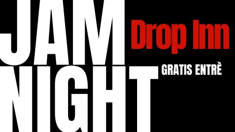 Plakat: Jam Night, Drop Inn, 4. nov.