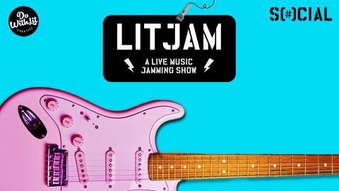 Poster: LITJAM Delhi - A Live Music Jam - Edition 20, Civil Lines Social | Civil Lines, Nov 1