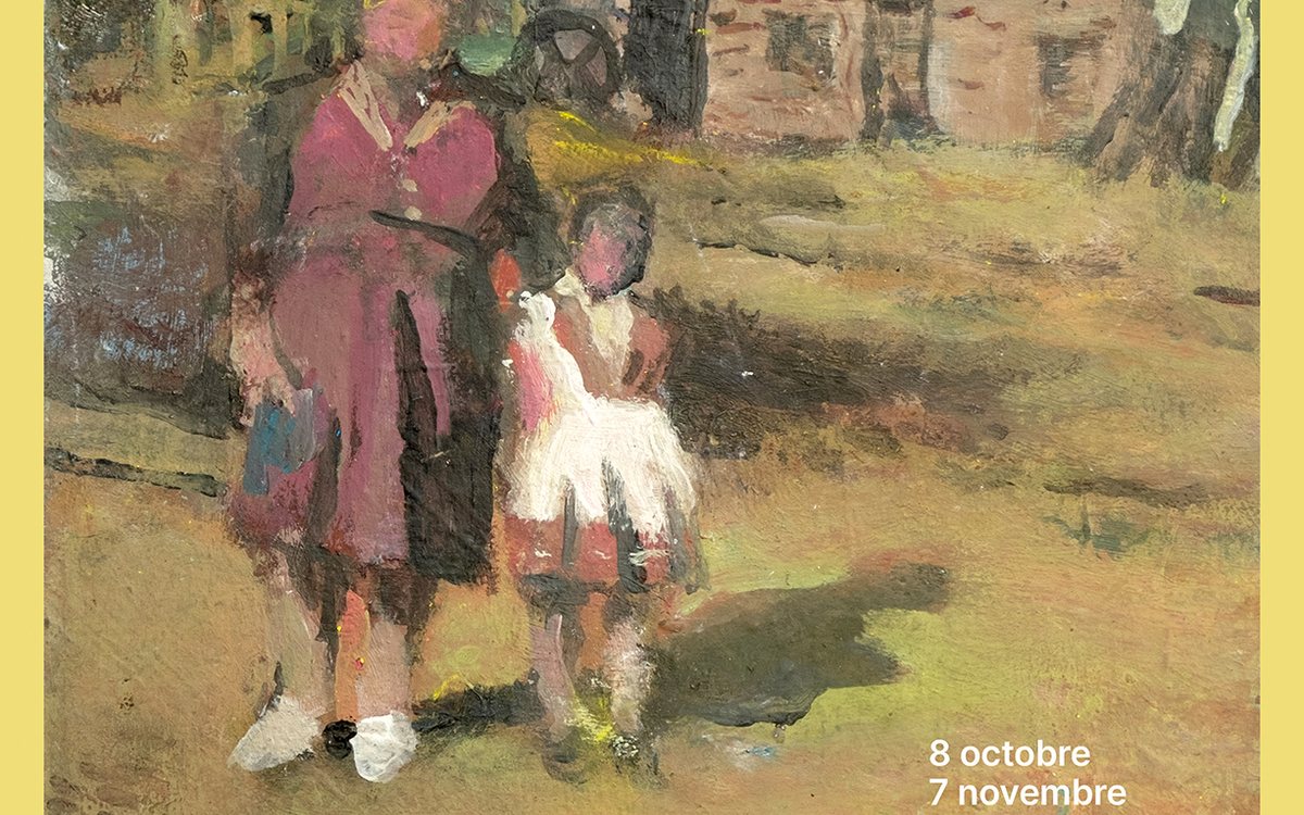 Poster: Exposition Pascal Pichon : "Ce qui demeure".