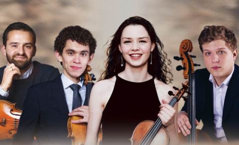 Poster: Chamber Music Series: Pirosmani Quartet: Tenderness and Turmoil, National Concert Hall, Nov 8