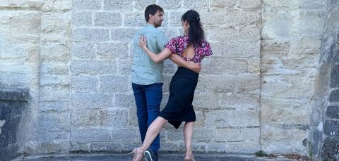 Poster: Cours de tango argentin dans PARIS 9e, Studio BLEU 9ÈME, Oct 28