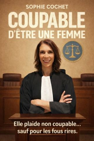 Affiche : Coupable D’être une Femme, Café-théâtre de la Fontaine d'Argent, 31 oct.