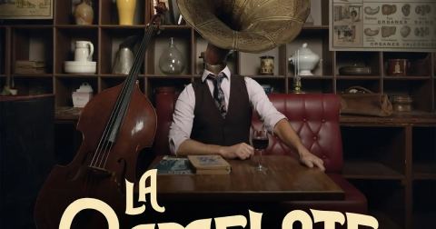 Affiche : La Camelote en concert à L'Atelier Bar, Musée National de l'Automobile – Collection Schlumpf, 30 oct.