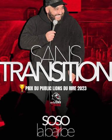 Affiche : SOSO LA BARBE DANS SANS TRANSITION à 20H, Les Tontons Flingueurs, 30 oct.