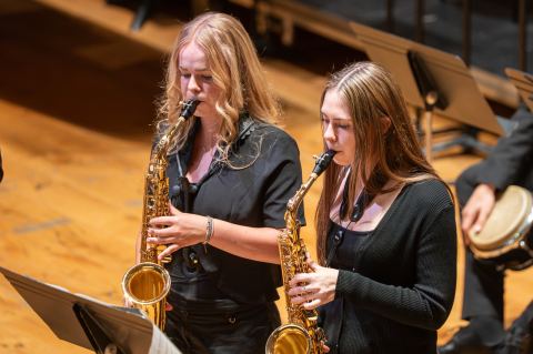 Poster: Chetham’s Big Band, Stoller Hall, Nov 13