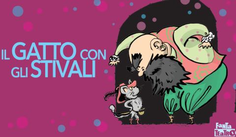 Locandina: IL GATTO CON GLI STIVALI, Teatro della Concordia, 22 nov
