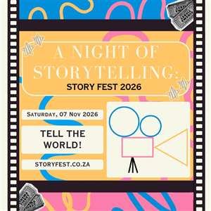 Poster: Story Fest Screening and Awards Evening 2026, The Masque Theatre, Nov 7