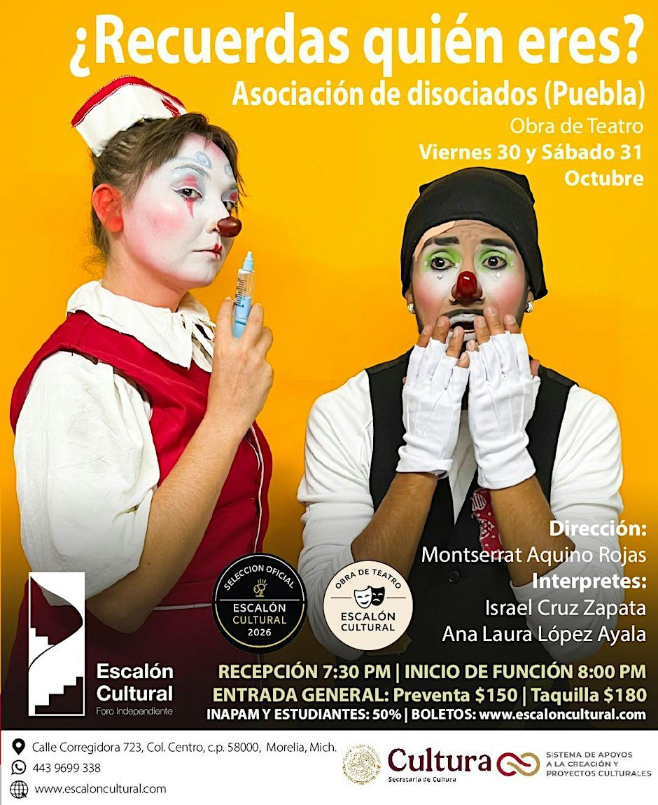 Cartel: ¿Recuerdas quién eres?