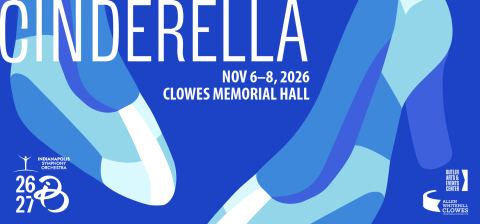 Poster: Indianapolis Ballet presents Cinderella, Clowes Memorial Hall, Nov 6