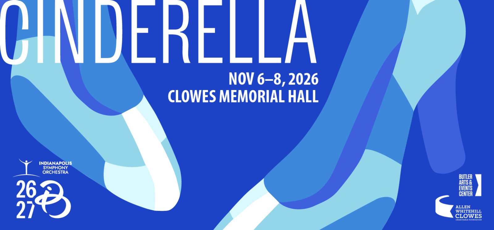 Poster: Indianapolis Ballet presents Cinderella