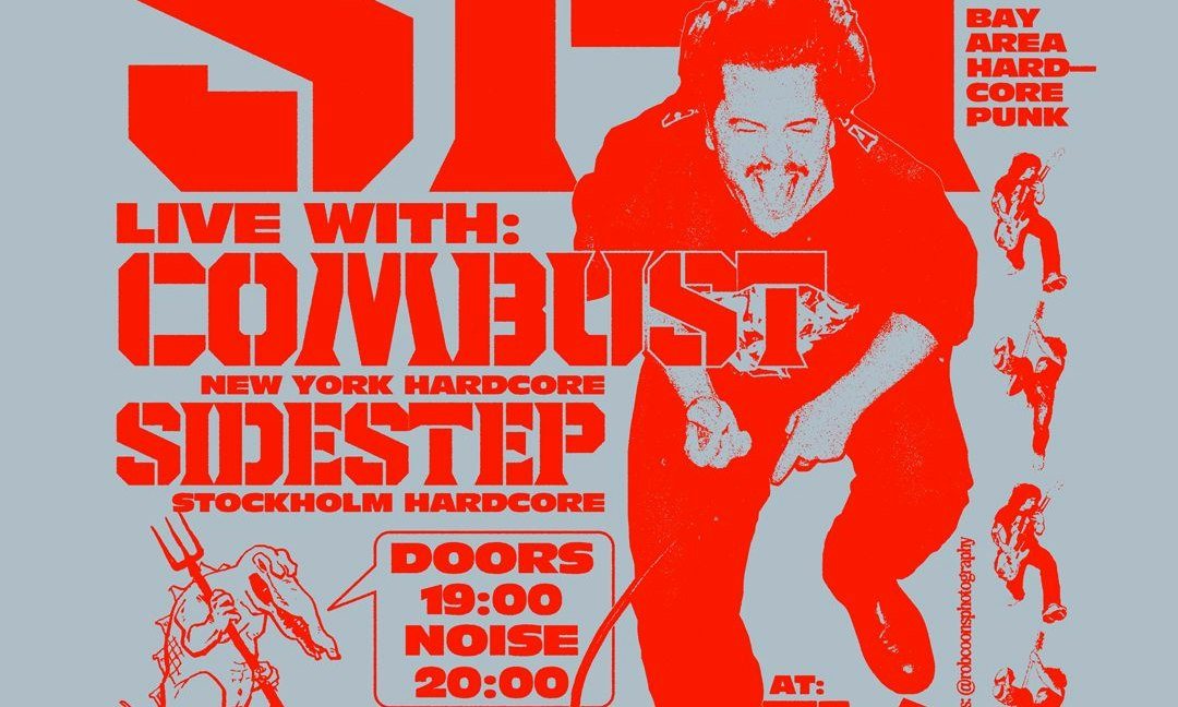 Plakat: SPY / COMBUST / SIDESTEP