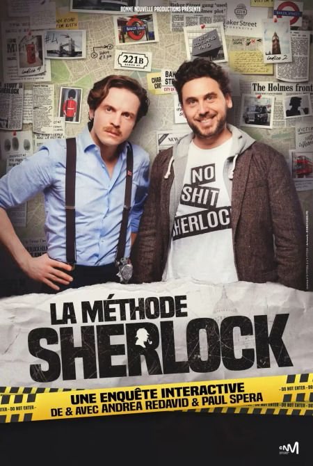 Affiche : La Méthode Sherlock – Une enquête interactive