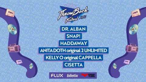 Plakat: Throwback Festival 2026, JJ Arena Ataşehir, 13. Nov.