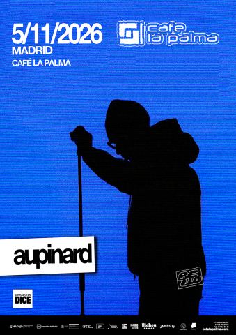 Cartel: AUPINARD, Café La Palma, 5 nov
