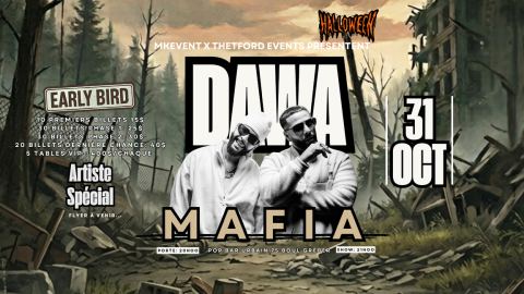 Poster: DAWAMAFIA À GATINEAU, La Pop, Oct 31
