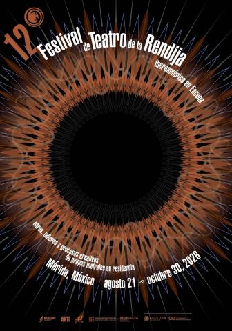 Cartel: 12° Festival de Teatro de la Rendija: Iberoamérica en Escena 2026, Teatro La Rendija, 21 ago