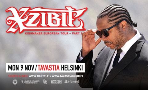 Juliste: Xzibit (USA), Tavastia, 9.11.