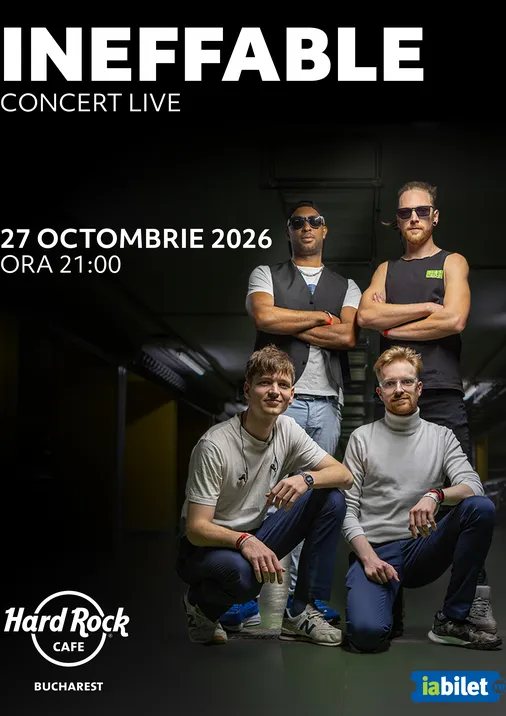Afiș: Concert Ineffable la Hard Rock Cafe