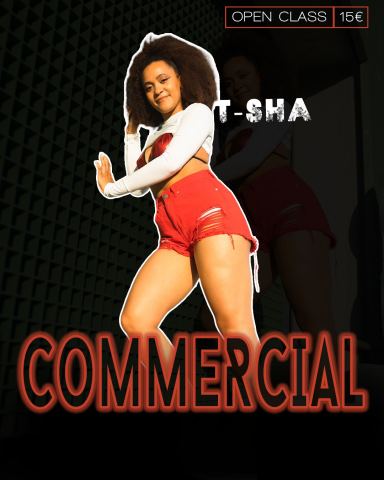 Affiche : OPEN CLASS COMMERCIAL avec T-Sha, LE 144, 3 nov.