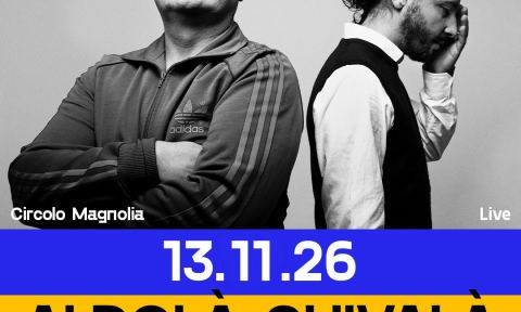 Locandina: Aldolà Chivalà - Debutto a Milano in full band, Circolo Magnolia, 13 nov