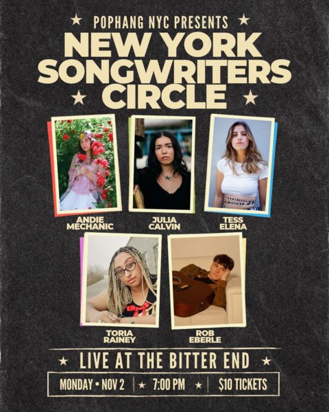 Poster: The New York Songwriters Circle