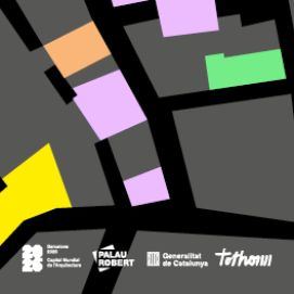 Cartel: Exposició "Ciutats en trànsit. Repensar per regenerar", Sala d'Exposicions, 15 sept