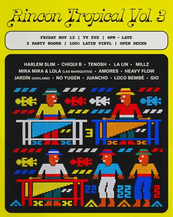 Poster: Rincón Tropical Vol. 3