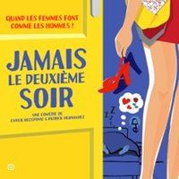 Affiche : Jamais le Deuxième Soir, Le Rideau Rouge, 24 oct.