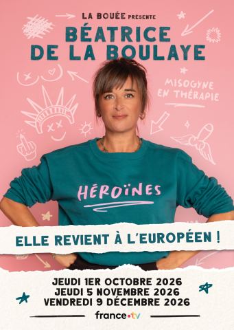 Affiche : Béatrice de la Boulaye, L’Européen, 5 nov.