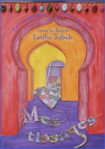 Poster: Mes tissages, Institut du monde arabe, Nov 14