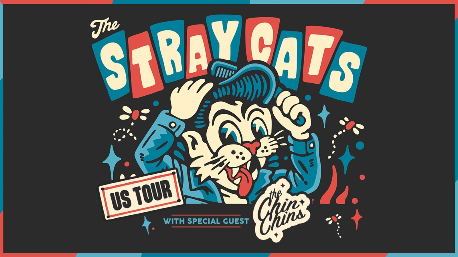 Poster: The Stray Cats