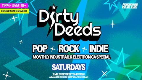 Poster: DIRTY DEEDS, Corporation, Nov 7