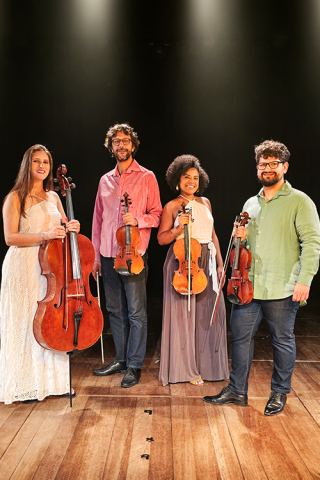 Poster: Quarteto de Cordas da UFF, Cine Arte UFF, Nov 8