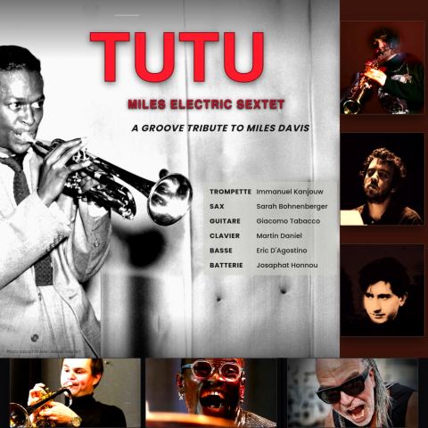 Affiche : TUTU (Miles Electric Sextet), The Music Village, 4 nov.