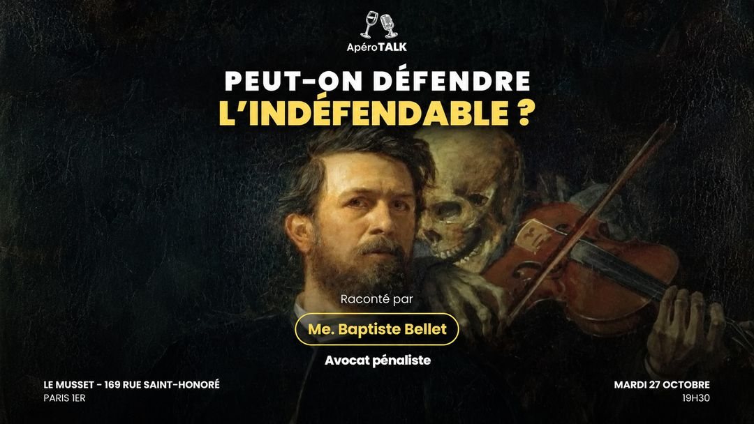 Affiche : Peut-on défendre l'indéfendable ?