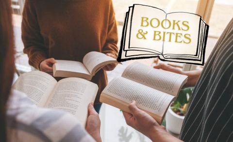 Poster: Books & Bites, The Westport Library, Nov 3