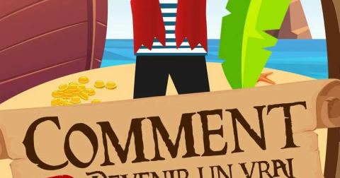 Affiche : Comment devenir un vrai pirate ?, Comédie du Finistère, 30 oct.