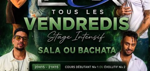 Affiche : 🔷LES VENDREDIS🔷STAGE INTENSIF BACHATA OU SALSA🔷SOIRÉE SBK🔷, 38 route de brignais, Saint-Genis-Laval, 23 oct.