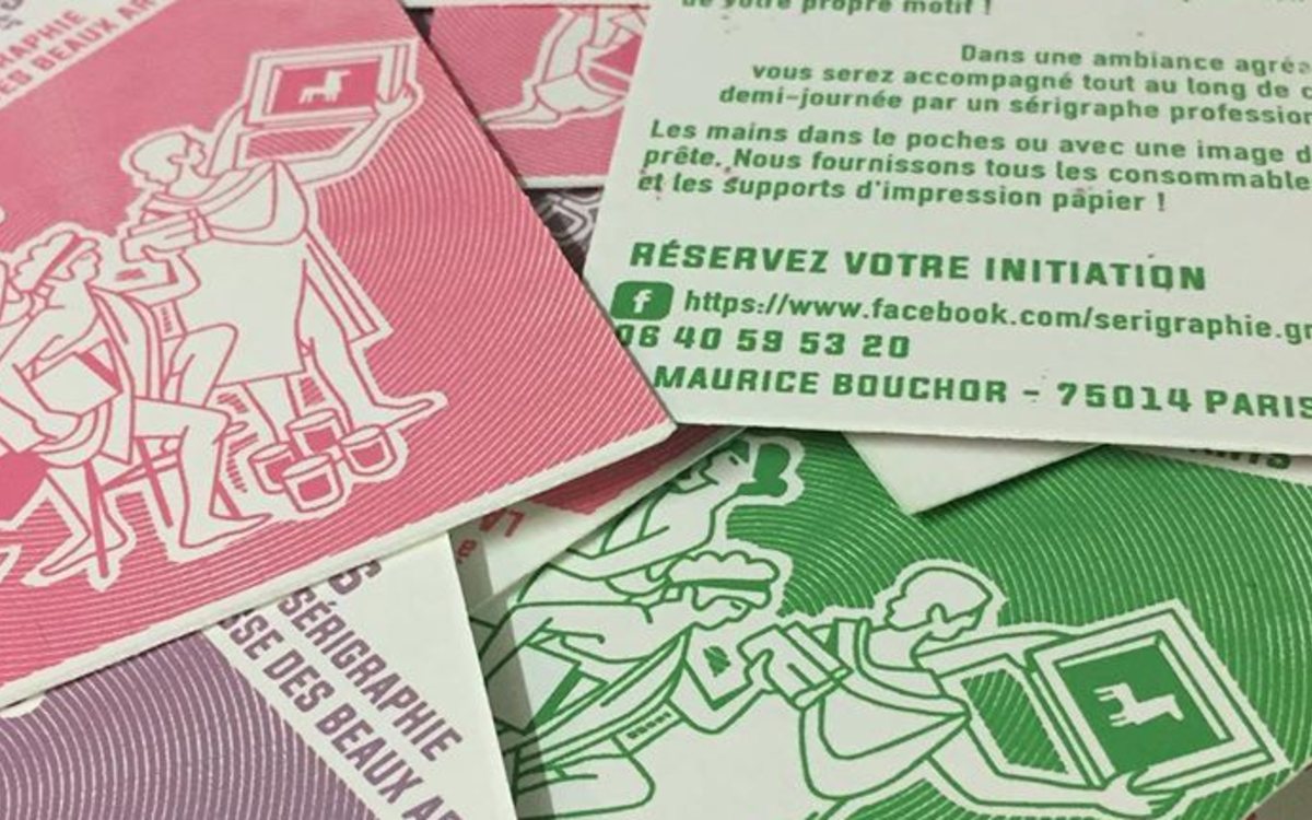 Poster: Initiation à la sérigraphie