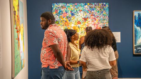 Poster: Free Wednesday Evenings, Mint Museum, Oct 28