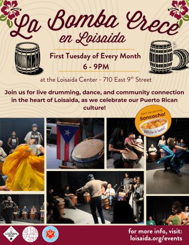 Poster: La Bomba Crece En Loisaida!, The Loisaida Inc. Center, Nov 3