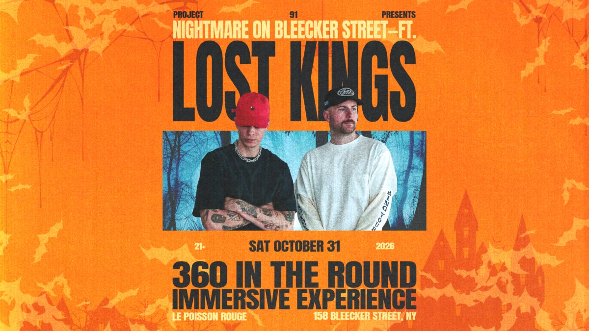 Poster: Project 91 Presents: Nightmare on Bleecker Street LOST KINGS