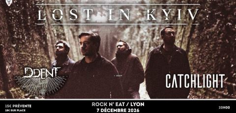Poster: Lost in Kyiv @ Rock N Eat Live, Rock n'Eat Live, Dec 7